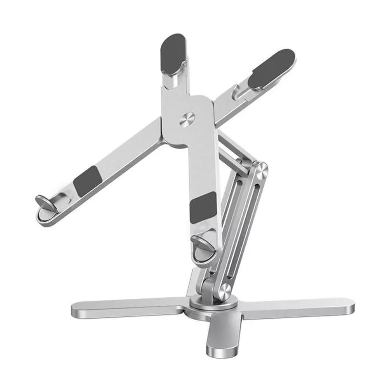 Adjustable Laptop Holder Stand with RotatingTurntable Stable Base Adjustable Laptop Holder Stand with RotatingTurntable Stable Base