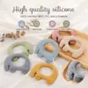 100093-e930ec.webp Baby Elephant Silicone Teether