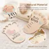 Wooden Baby Milestone Card