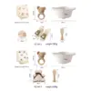 100177-2accc4.webp Baby Cartoon Bear Rattle & Milestone Set - Newborn Blanket, Towel, and Bracelet Gift
