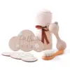 100186-4e97db.webp Baby Silicone Maracas Rattle & Milestone Cards Photography Set – Newborn Essentials