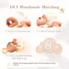 100186-61aca9.webp Baby Silicone Maracas Rattle & Milestone Cards Photography Set – Newborn Essentials