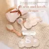100186-a0713e.webp Baby Silicone Maracas Rattle & Milestone Cards Photography Set – Newborn Essentials