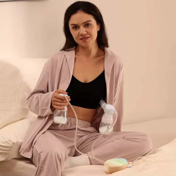 100196-73decd.webp Double Electric Breast Pump with 4 Modes, 9 Levels, and LED Touch Display