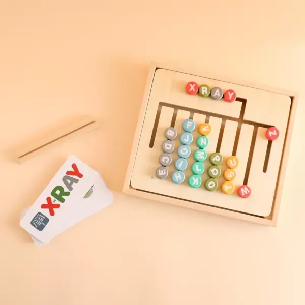 100293-607a8d.webp Montessori Wooden Letter Board Toy