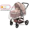 100375-914fce.webp Universal Waterproof Pram Rain Cover - Baby Stroller Transparent Shield