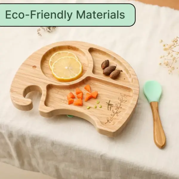 100495-304462.webp Bamboo Feeding Bowl, Spoon & Silicone Bowl