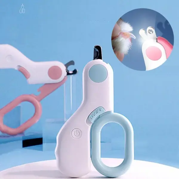 100653-9b1457.webp LED Pet Nail Clipper with Two Lighting Modes for Cats & Dogs