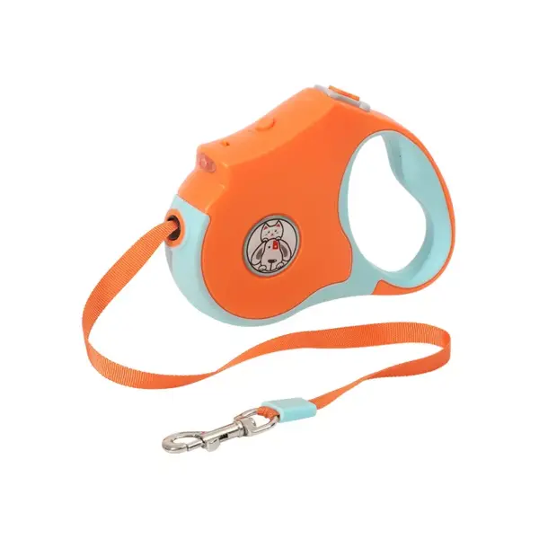 Retractable Dog Leash with LED Flashlight