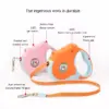 Retractable Dog Leash with LED Flashlight