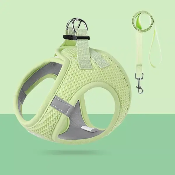 100745-52f083.webp Reflective Cat & Dog Harness Leash Set
