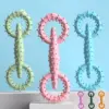 100780-0dc5ec.webp Soft Rubber Double Ring Pet Chew Toy for Small Dogs