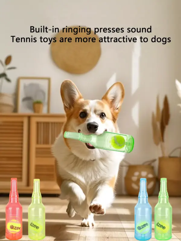 100814-bf25f0.webp Floating Rubber Tennis Bottle Dog Toy – Stress Reliever & Bite Resistant