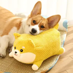 Interactive Squeaky Dog & Cat Chew Toy