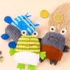 Interactive Plush Cat & Dog Toy with Sound