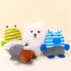 Interactive Plush Cat & Dog Toy with Sound