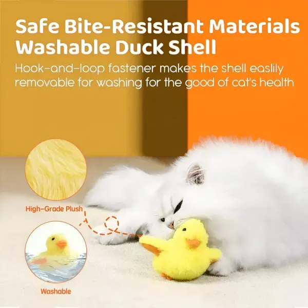Interactive Flapping Duck Cat Toy