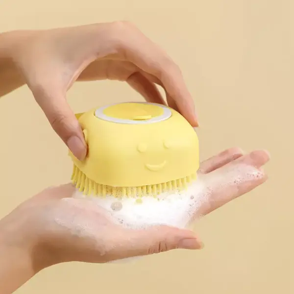 The #1 Best Silicone Dog Bath Brush (2-in-1)
