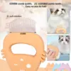 100940-785e59.webp Soft Teeth Cat Deshedding Comb & Massage Brush for Kittens and Puppies