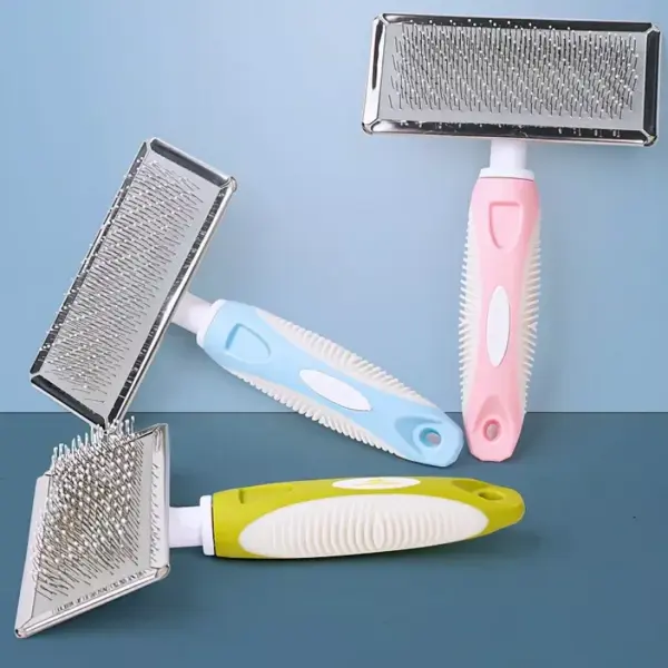 100953-767d49.webp Stainless Steel Dog Comb and Hair Remover Brush for Dogs & Cats