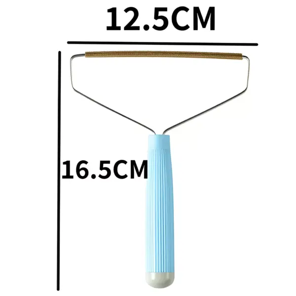 100967-d9b1be.webp Stainless Steel Dog Hair Remover Brush with Comfortable Handle