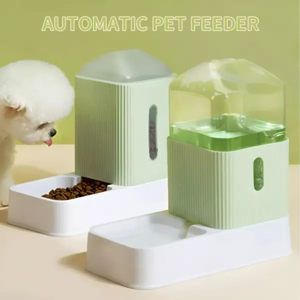 Automatic Pet Feeder and Water Dispenser