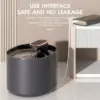 3L Automatic Cat and Dog Water Fountain with Ultra-Quiet Pump and Triple Filtration
