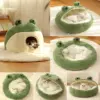 101109-8a372f.webp Frog-Shaped Pet Bed
