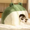 101109-fdff59.webp Frog-Shaped Pet Bed