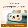 Cozy Semi-Enclosed Cat Bed with Cat Ear Design – Warm All-Season Nest