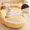 101154-7347c0.webp Warm and Cozy Donut Cat Bed for All-Season Comfort