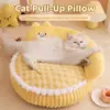 101154-d7217d.webp Warm and Cozy Donut Cat Bed for All-Season Comfort