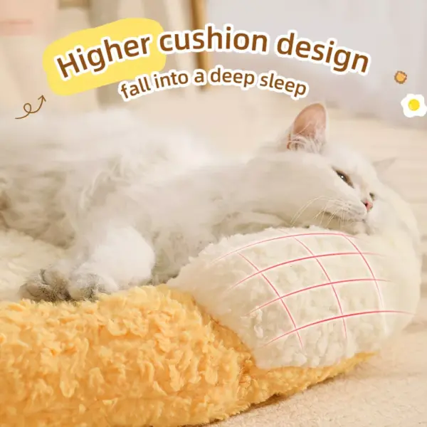 Warm and Cozy Cat Sleeping Nest Sofa