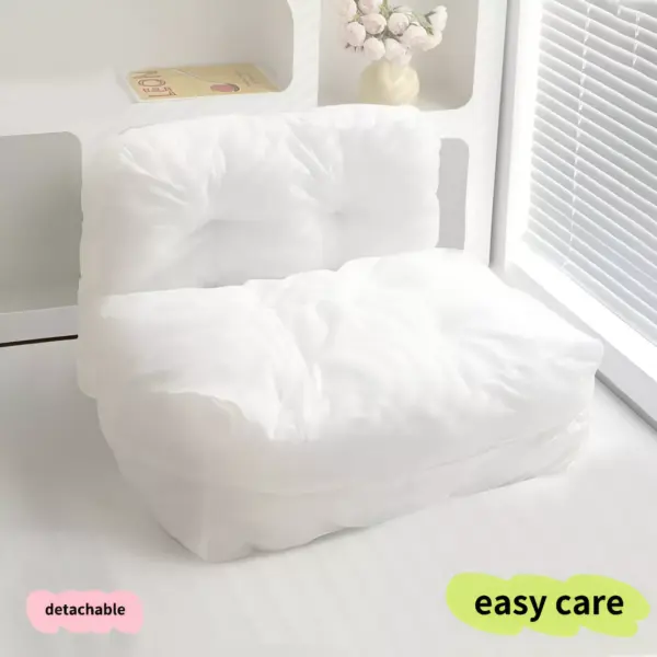 All-Season Plush Cat Bed with Comfort and Security