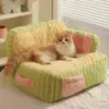 Cozy Cat Sofa Bed – Warm, Thick Cotton Nest for Kittens & Small Pets