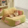 Cozy Cat Sofa Bed – Warm, Thick Cotton Nest for Kittens & Small Pets