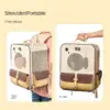 Breathable Mesh Pet Backpack for Dogs and Cats