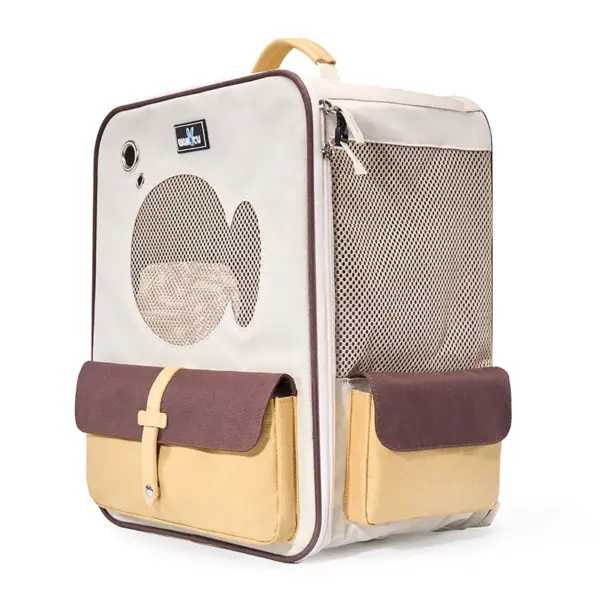 Breathable Mesh Pet Backpack for Dogs and Cats