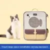 Breathable Mesh Pet Backpack for Dogs and Cats