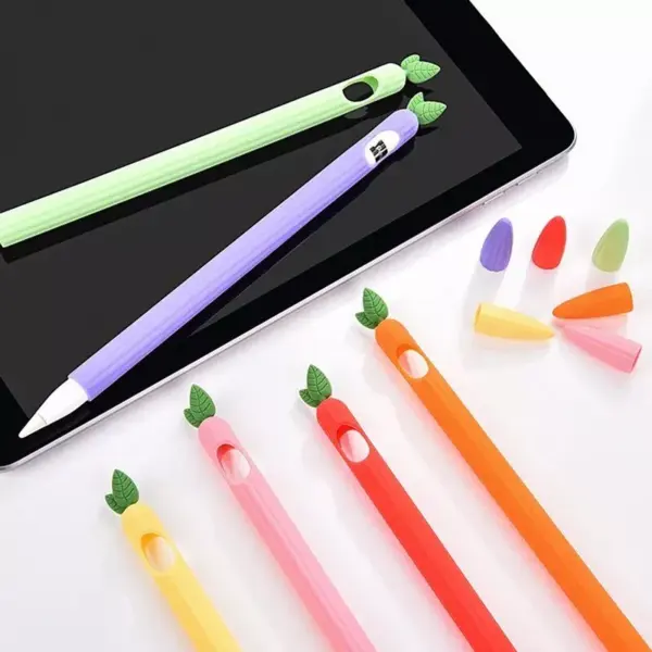 101246-1607e5.webp Silicone Protective Cover for Apple Pencil 1 with Anti-Lost Strap