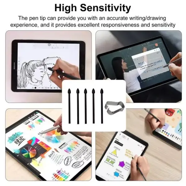 101328-f565d8.webp Tablet Stylus Touch Pen Tips with Removal Tweezers - Suitable for Samsung Galaxy Note & Tab Series