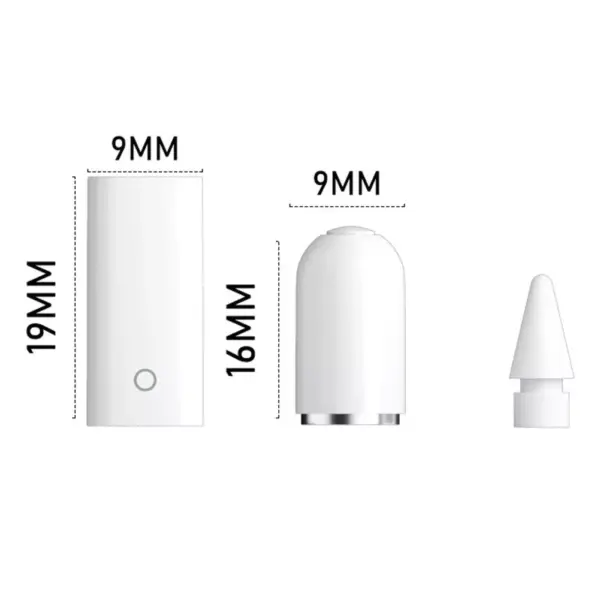 101397-56eb58.webp 3-in-1 Magnetic Charging Adapter with Pencil Cap & Stylus Nib for Apple Pencil 1