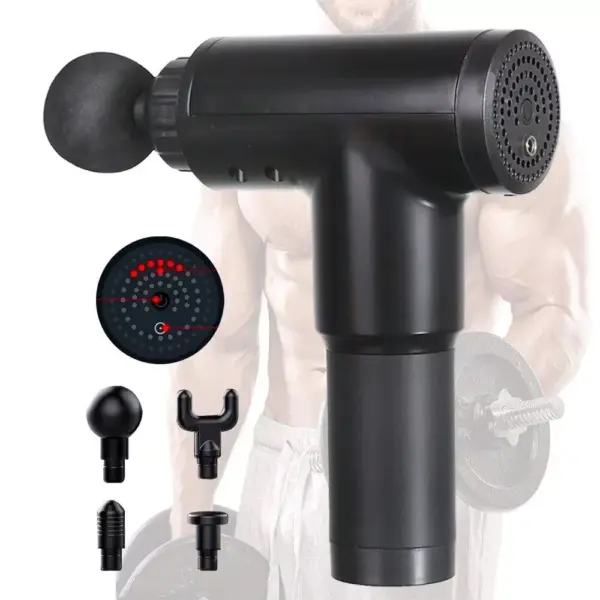 101679-aad0be.webp Portable Deep Muscle Relaxation Massage Gun with 4 Heads & 5 Intensity Gears