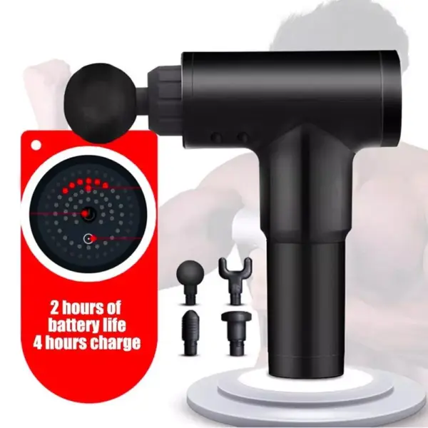 101679-e2ff5f.webp Portable Deep Muscle Relaxation Massage Gun with 4 Heads & 5 Intensity Gears