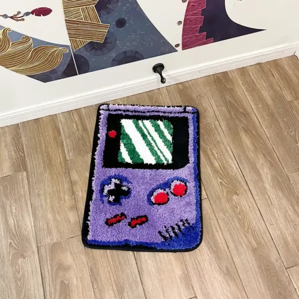 101848-dff4ad.webp Retro Handheld Game Console Tufted Rug
