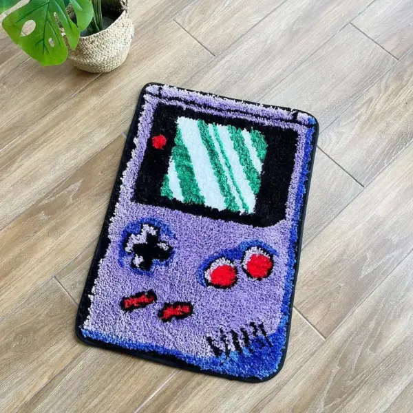 101848-eceead.webp Retro Handheld Game Console Tufted Rug