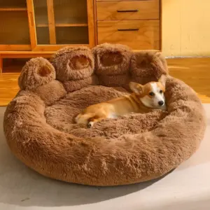 102043-133f82.webp Warm Plush Dog Sofa Bed