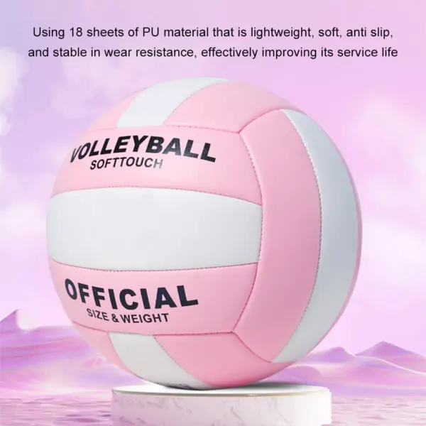 102232-26f8c0.webp No. 5 Volleyball - Durable PVC 2.7mm Thick