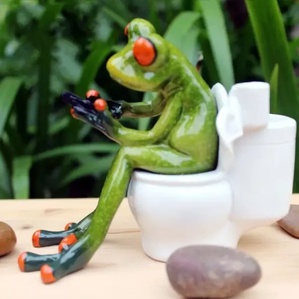 102359-305646.webp Charming Resin Frog Statue for Indoor & Outdoor Decor