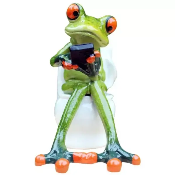 102359-f85c97.webp Charming Resin Frog Statue for Indoor & Outdoor Decor
